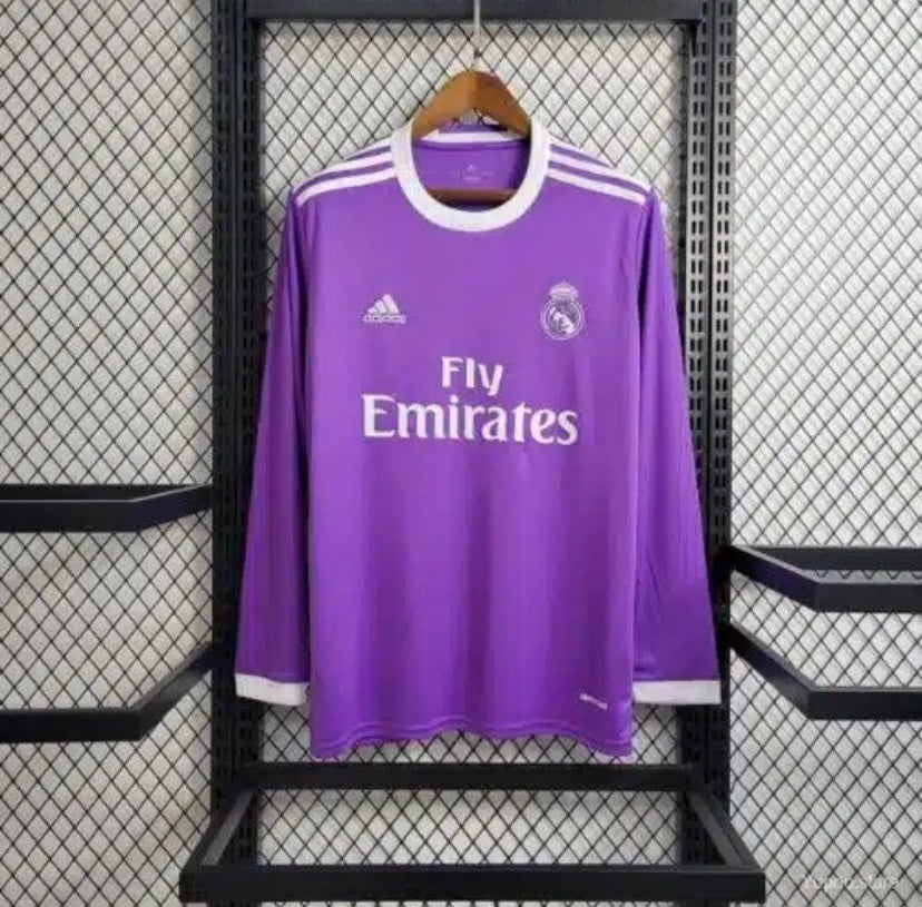 Real Madrid 16/17 Third Jersey (Long Sleeve)